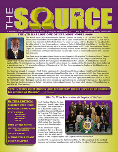 Documents/Publications/The Source/The Source - Vol. 20(1) Spring 2011.pdf
